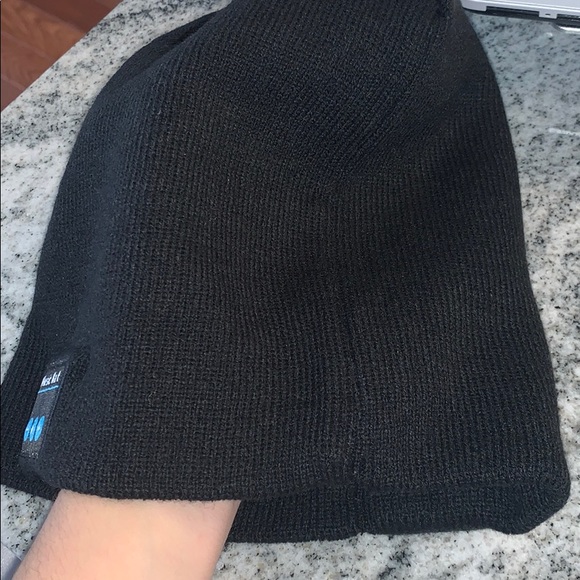 Bluetooth music black beanie hat unisex - Picture 8 of 8